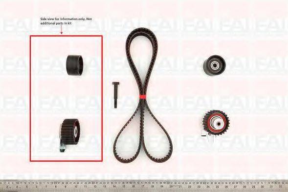 FAI AUTOPARTS TBK433 Комплект ремня ГРМ