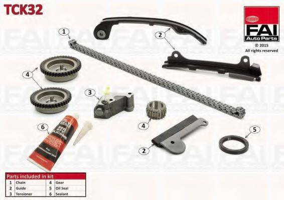 FAI AUTOPARTS TCK32 Комплект цели привода распредвала