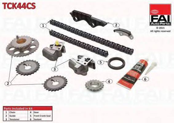 FAI AUTOPARTS TCK44CS Комплект цели привода распредвала