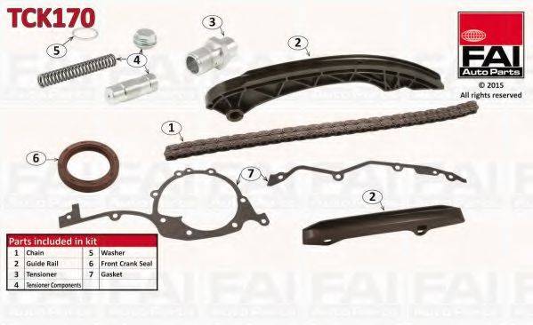 FAI AUTOPARTS TCK170 Комплект цели привода распредвала