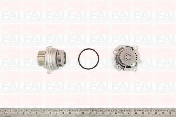 FAI AUTOPARTS WP6127 Водяной насос