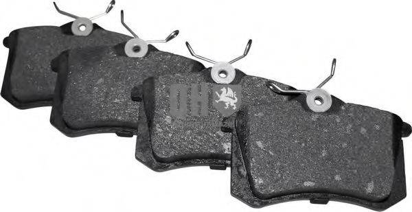 JP GROUP 1163706319 Комплект тормозных колодок, дисковый тормоз