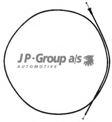 JP GROUP 1170701100 Тросик замка капота