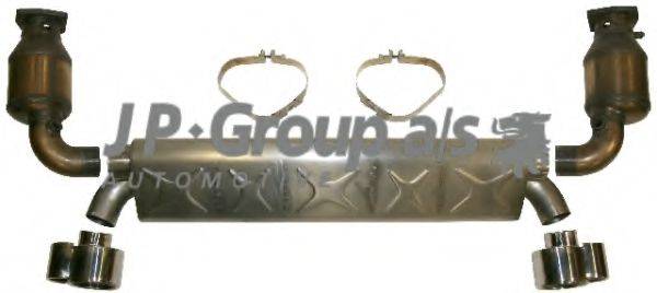 JP GROUP 1620800210 Система глушителя для спортивного автомобиля
