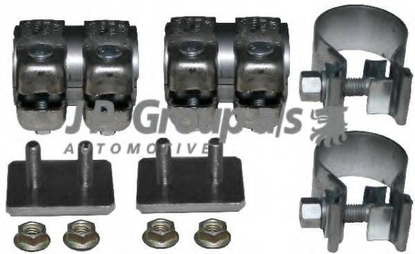 JP GROUP 1621700610 Монтажный комплект, глушитель