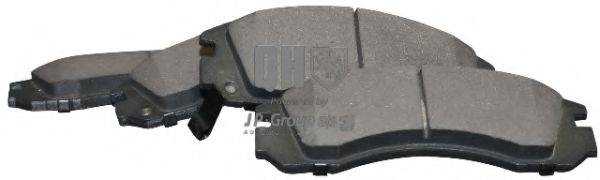 JP GROUP 3963600719 Комплект тормозных колодок, дисковый тормоз
