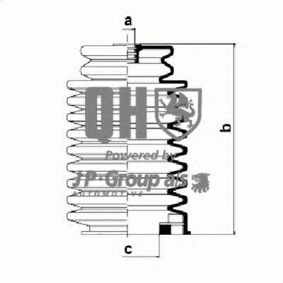 JP GROUP 1244701419 Комплект пылника, рулевое управление