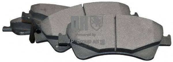JP GROUP 4863601719 Комплект тормозных колодок, дисковый тормоз