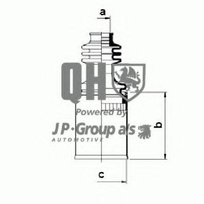 JP GROUP 4143700119 Комплект пылника, приводной вал