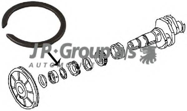 JP GROUP 8110451106 Вращающееся кольцо, коленчатый вал