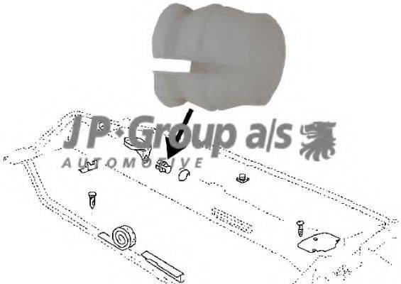 JP GROUP 8131500206 Втулка, шток вилки переключения передач
