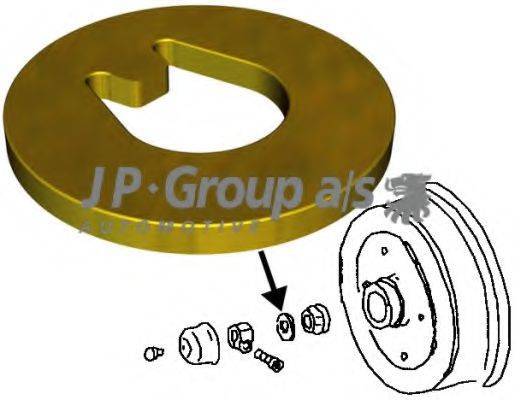 JP GROUP 8141200900 Подвеска, корпус колесного подшипника