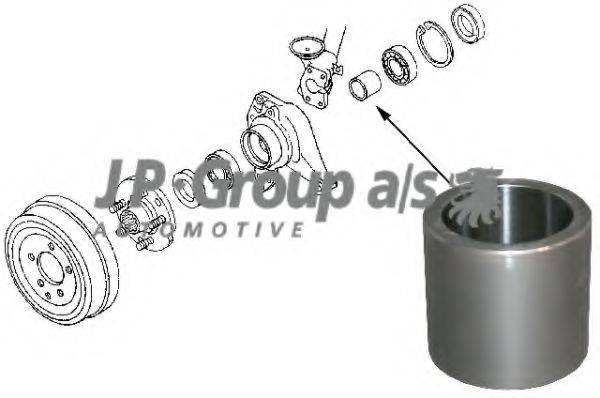 JP GROUP 8151250800 Распорная втулка, колёсный подшипник