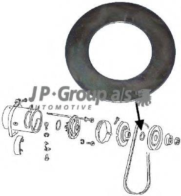 JP GROUP 8190500406 Ременный шкив, генератор