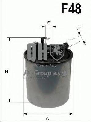 JP GROUP 1318701309 Топливный фильтр