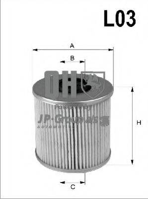 JP GROUP 1418500209 Масляный фильтр