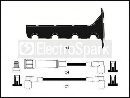 STANDARD OEK159T Комплект проводов зажигания