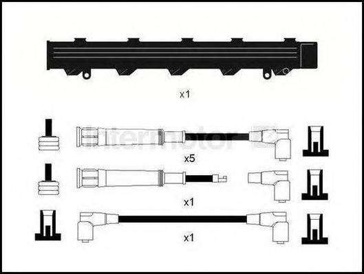 STANDARD 73649T Комплект проводов зажигания