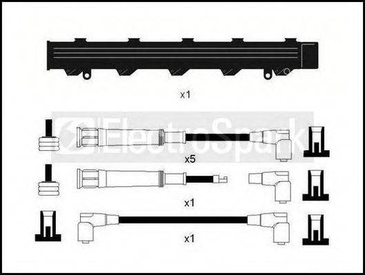 STANDARD OEK408T Комплект проводов зажигания