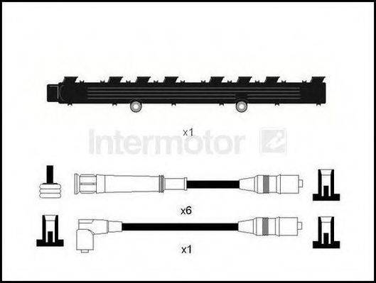 STANDARD 73498T Комплект проводов зажигания