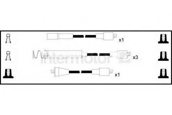 STANDARD 73457 Комплект проводов зажигания