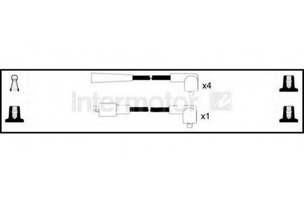 STANDARD 83044 Комплект проводов зажигания
