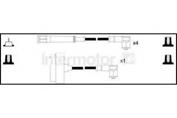 STANDARD 76238 Комплект проводов зажигания