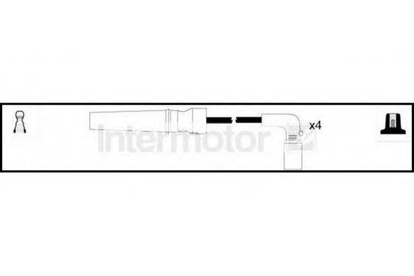 STANDARD 76290 Комплект проводов зажигания