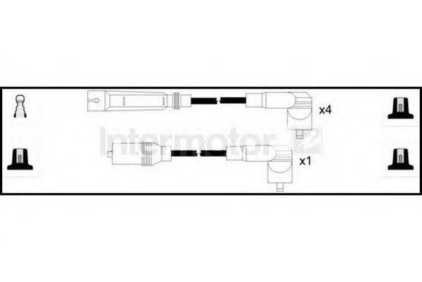 STANDARD 76299 Комплект проводов зажигания