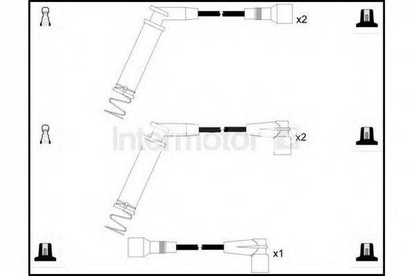 STANDARD 76331 Комплект проводов зажигания