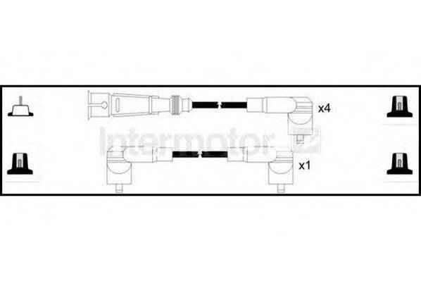 STANDARD 76356 Комплект проводов зажигания