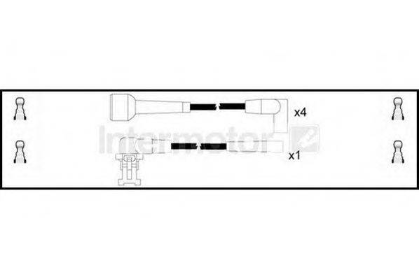 STANDARD 73798 Комплект проводов зажигания