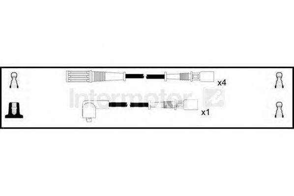 STANDARD 73170 Комплект проводов зажигания