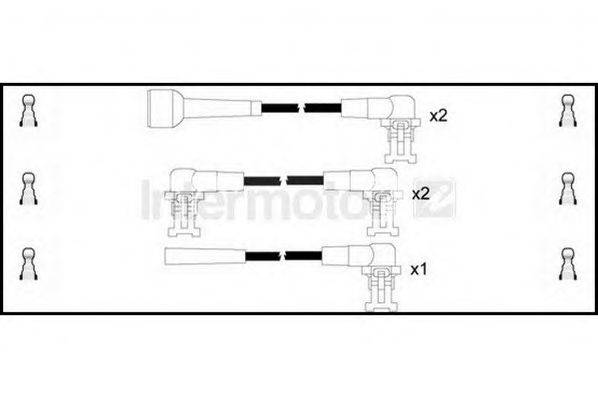 STANDARD 73480 Комплект проводов зажигания