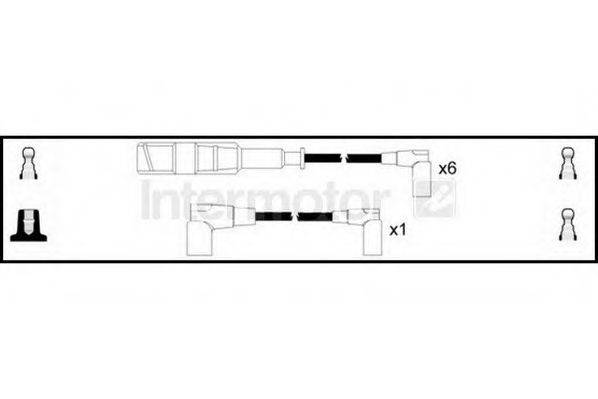 STANDARD 73281 Комплект проводов зажигания