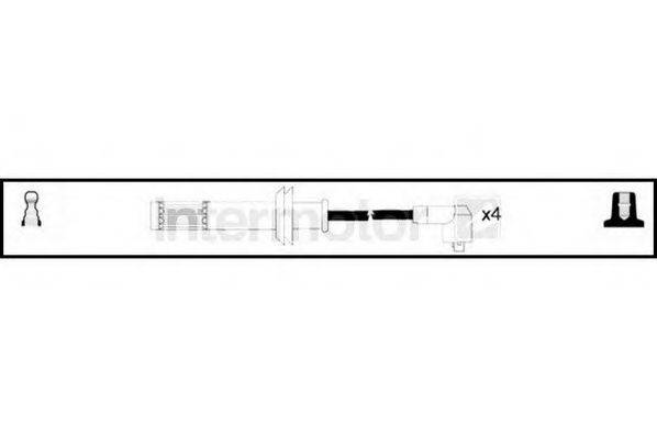 STANDARD 73524 Комплект проводов зажигания