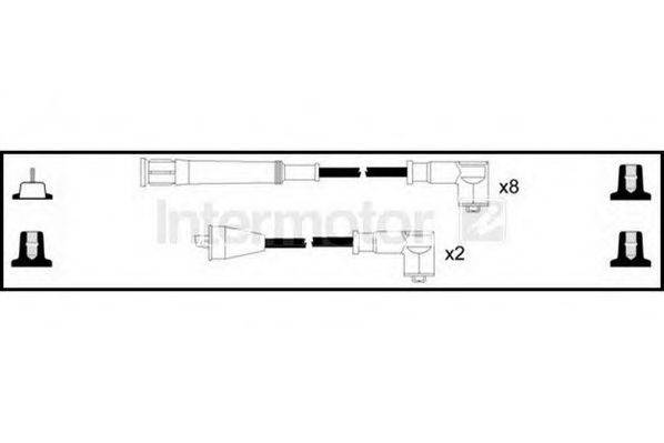 STANDARD 73541 Комплект проводов зажигания