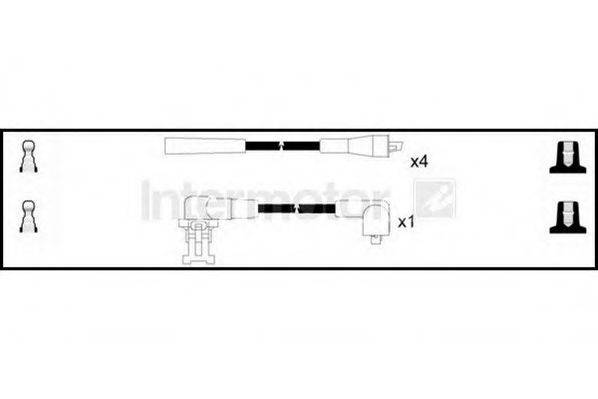 STANDARD 73580 Комплект проводов зажигания