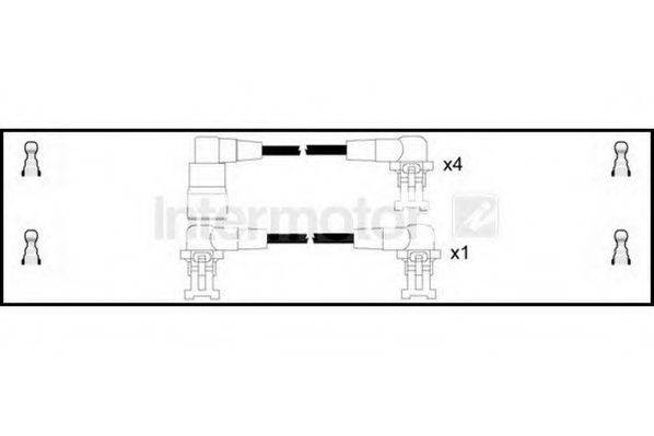 STANDARD 73163 Комплект проводов зажигания