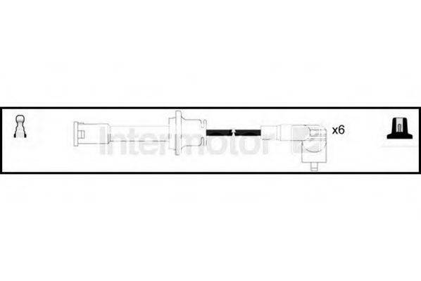 STANDARD 73744 Комплект проводов зажигания