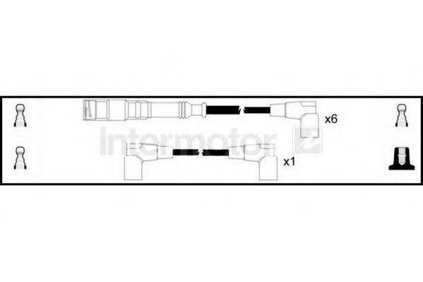 STANDARD 73767 Комплект проводов зажигания