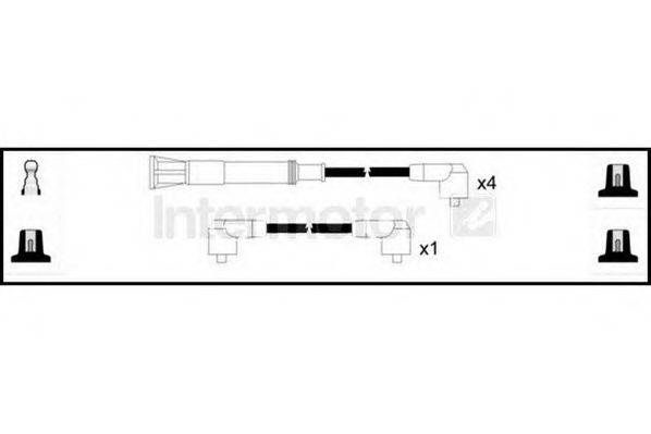 STANDARD 73781 Комплект проводов зажигания