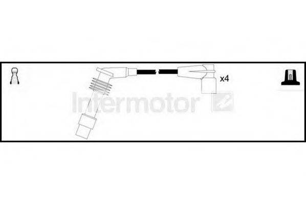 STANDARD 83081 Комплект проводов зажигания