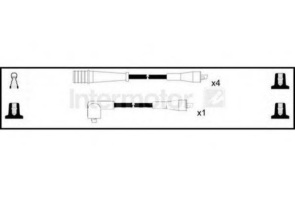 STANDARD 76027 Комплект проводов зажигания