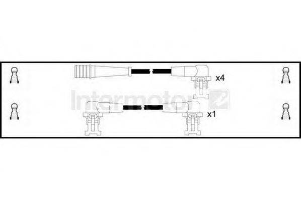 STANDARD 76031 Комплект проводов зажигания