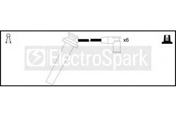 STANDARD OEK736 Комплект проводов зажигания