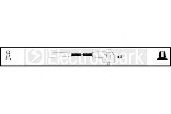 STANDARD OEK223 Комплект проводов зажигания