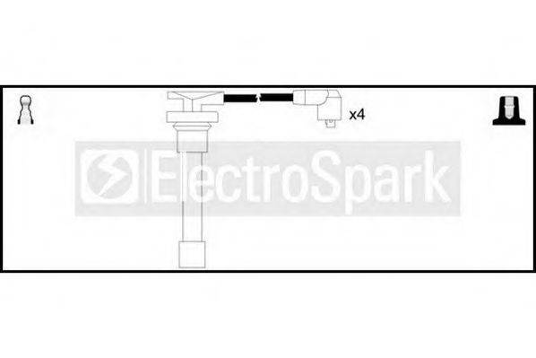 STANDARD OEK286 Комплект проводов зажигания