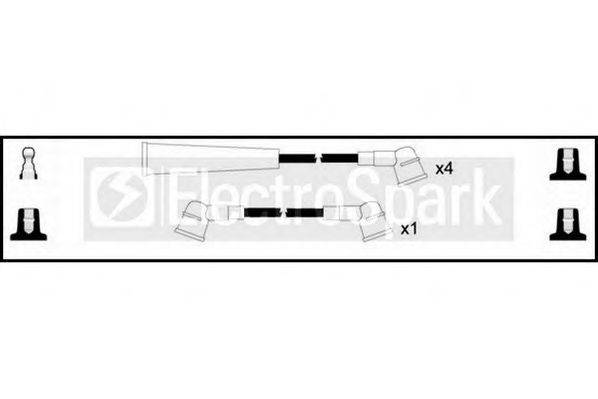 STANDARD OEK292 Комплект проводов зажигания