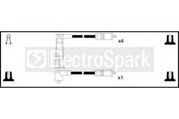 STANDARD OEK468 Комплект проводов зажигания